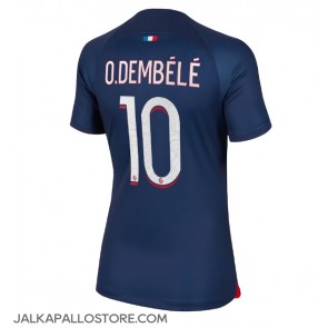 Paris Saint-Germain Ousmane Dembele #10 Kotipaita Naisten 2023-24 Lyhythihainen